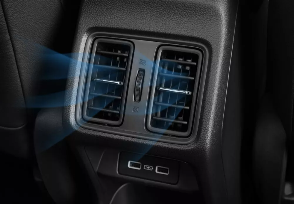 Rear A/C Ventilation
