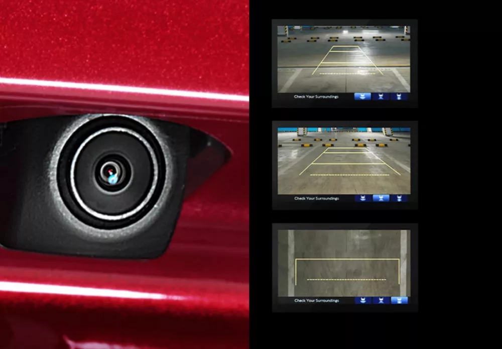Multi Angle Rear View Camera