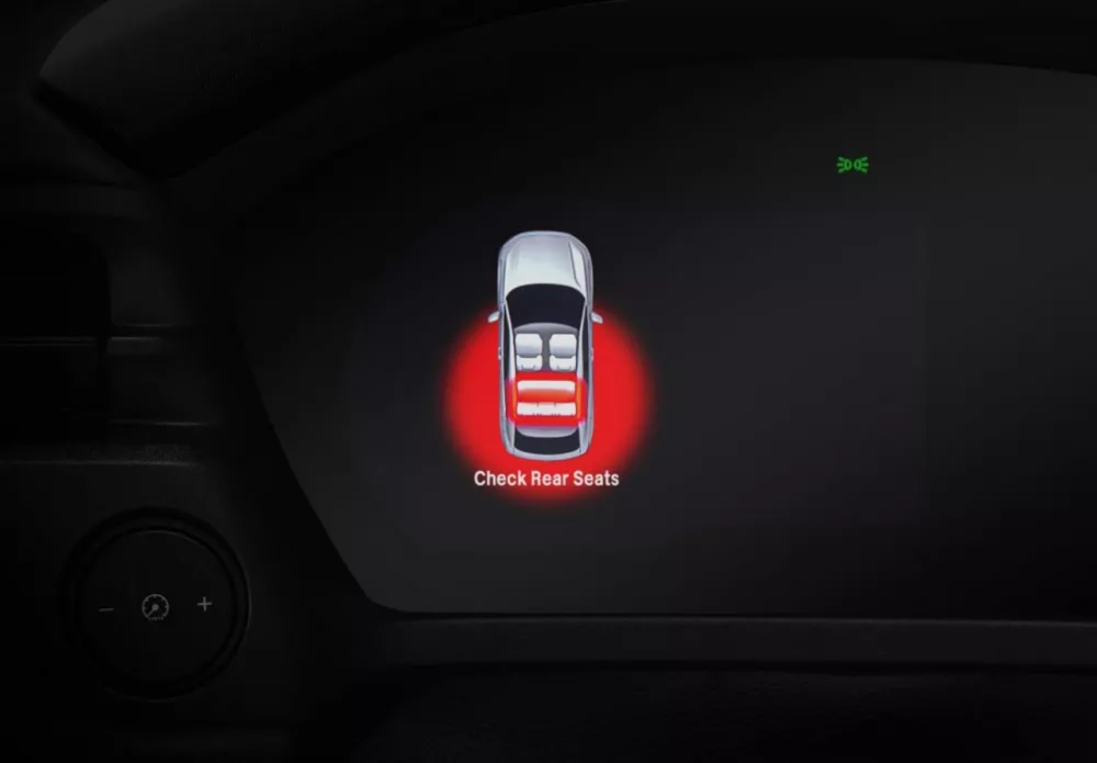 Rear Seat Reminder
