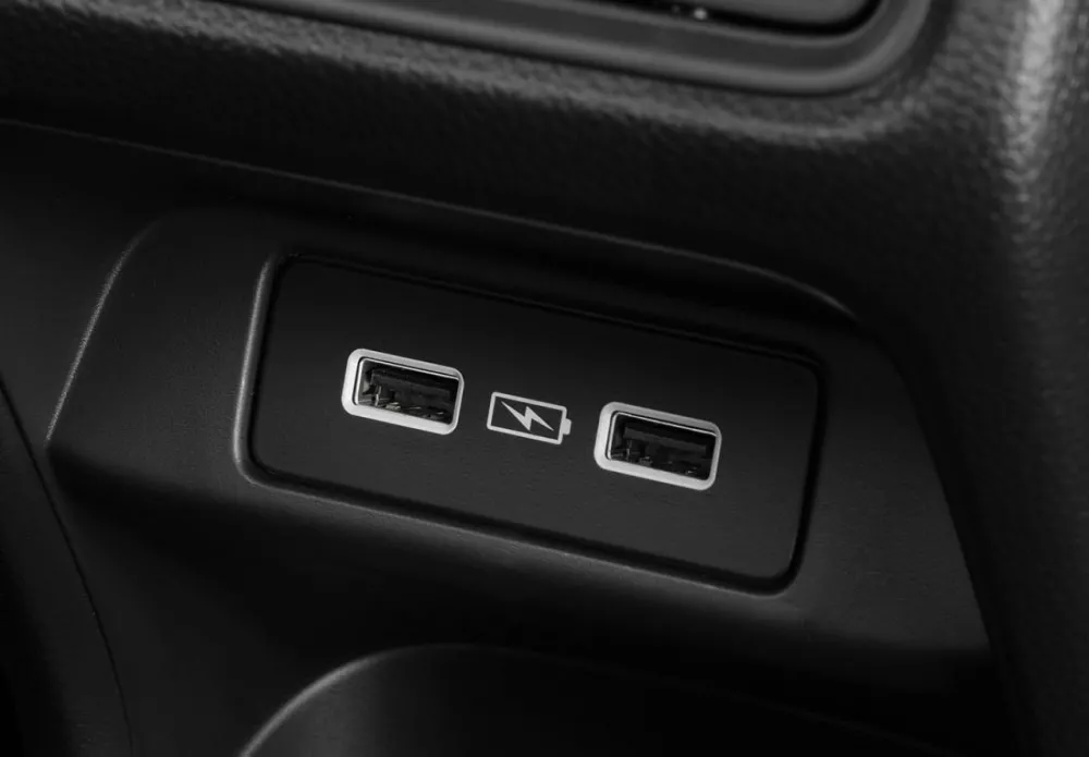 Dual rear USB Port with Charging Function