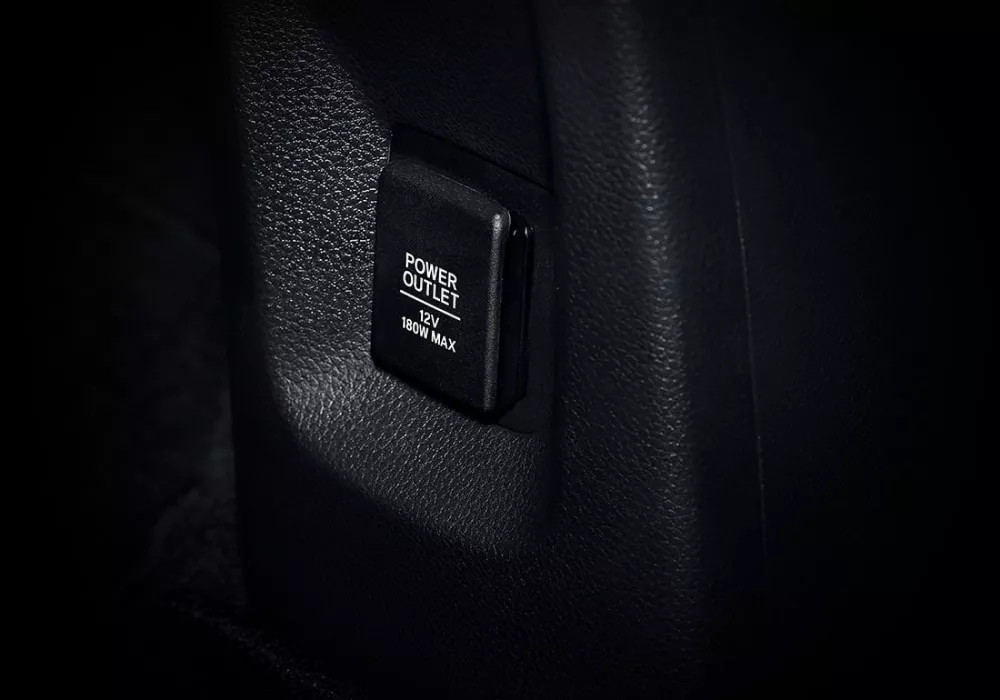 2nd Row Power Outlet