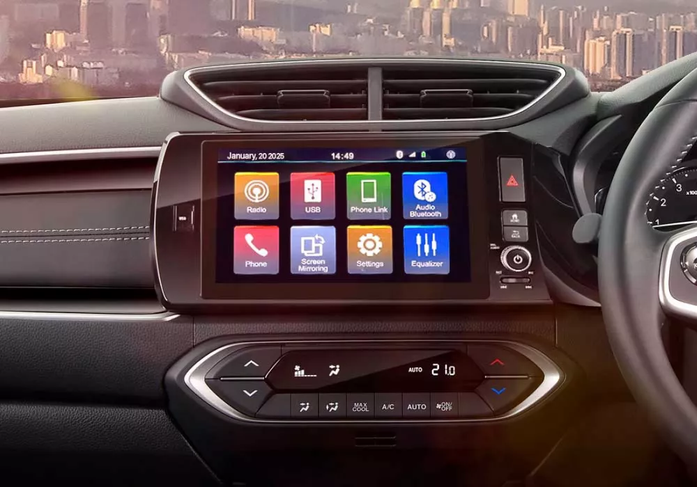 9” Advanced Capacitive Touchscreen Display Audio