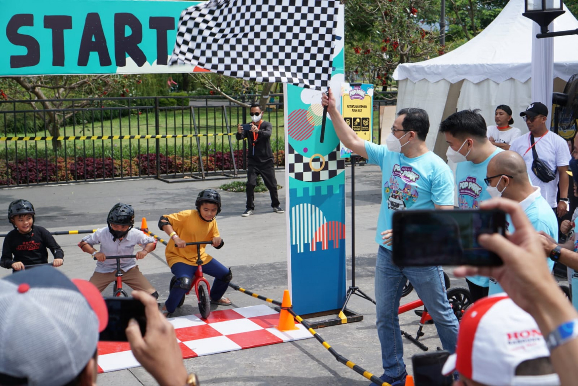 Honda Gelar Ajang Hiburan dan Permainan Keluarga All New BR-V Pop Park di Bandung