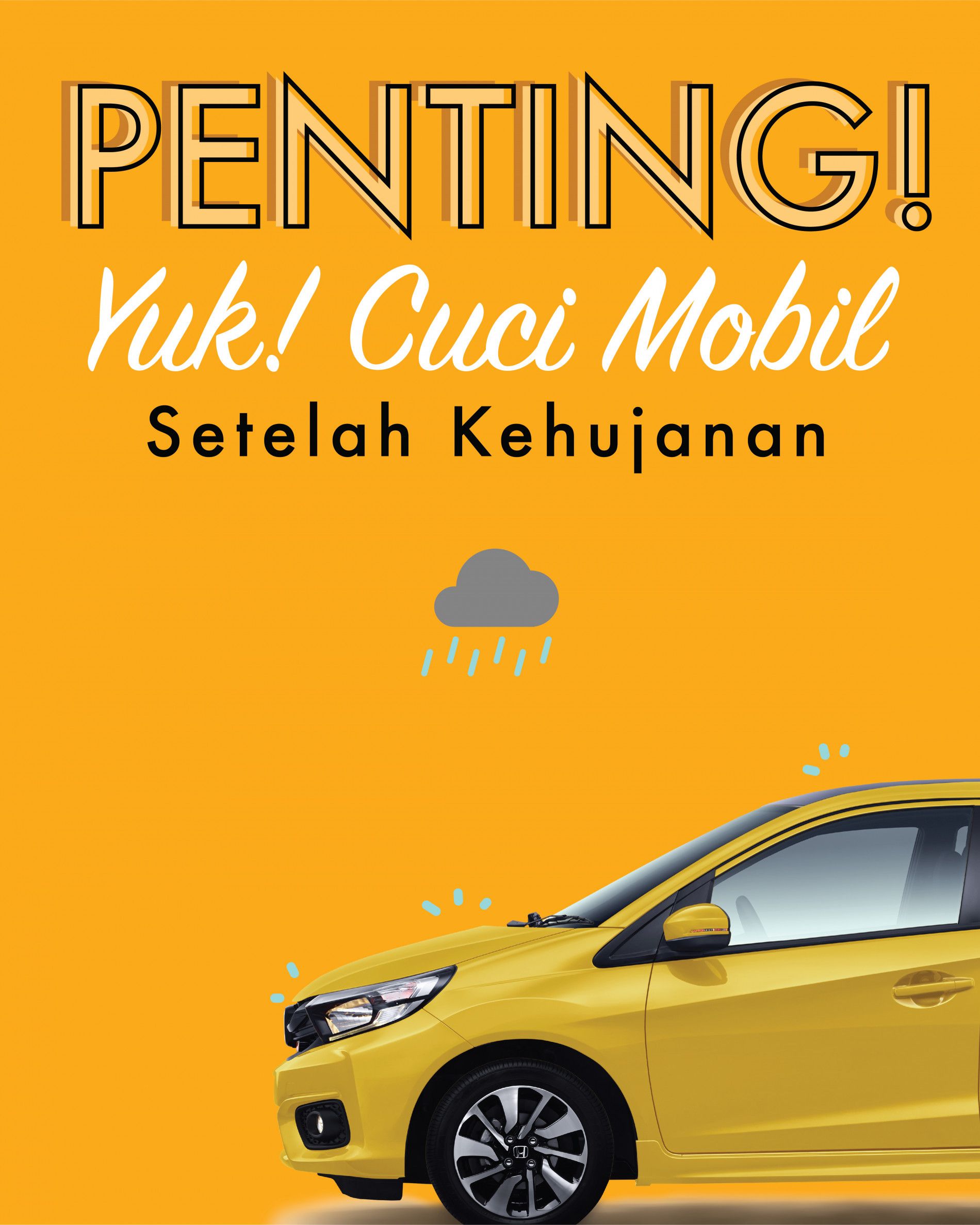 Inilah Pentingnya Mencuci Mobil Setelah Terkena Hujan