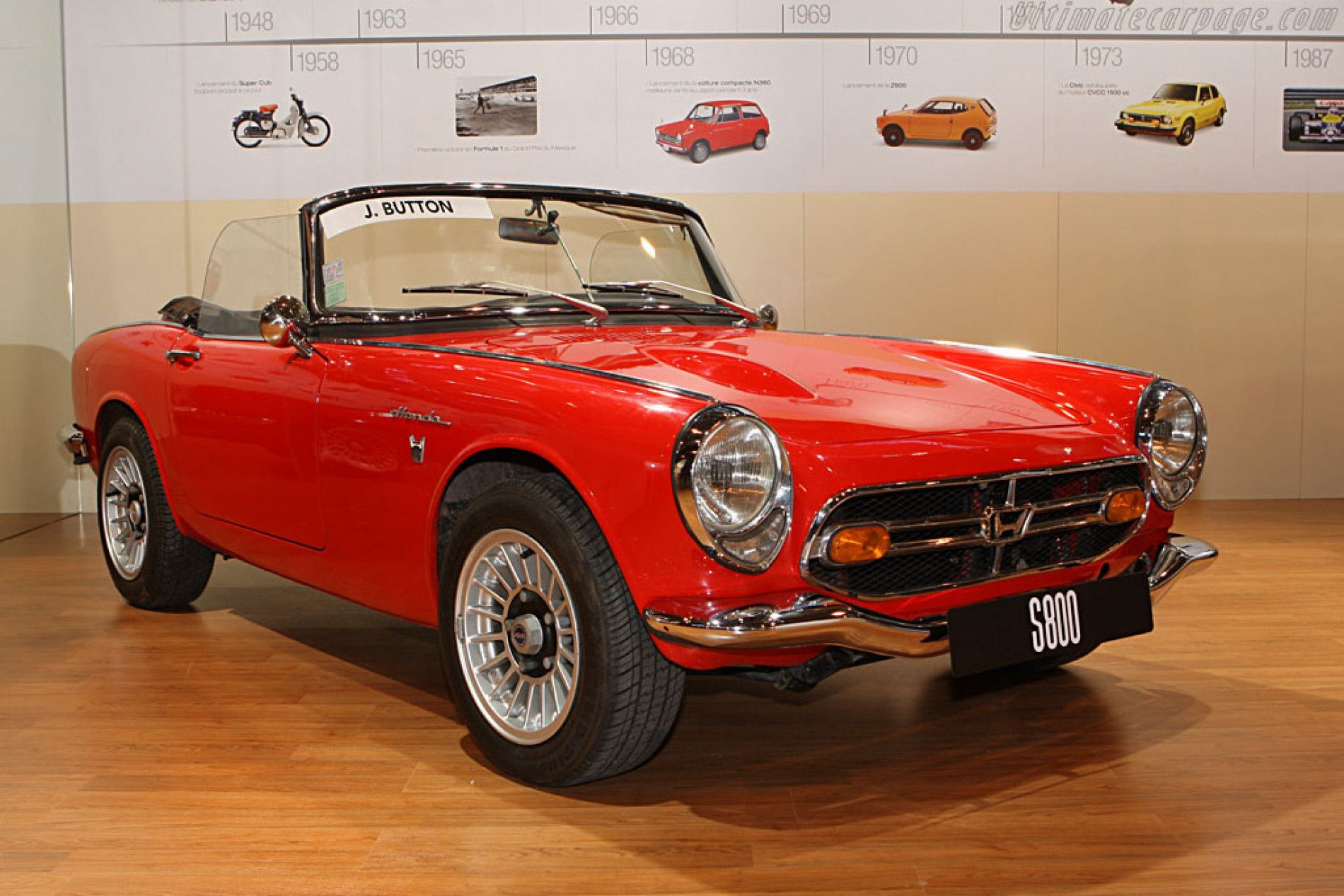 Ini Dia Honda S800, Mobil Sport Mungil Besutan Honda!