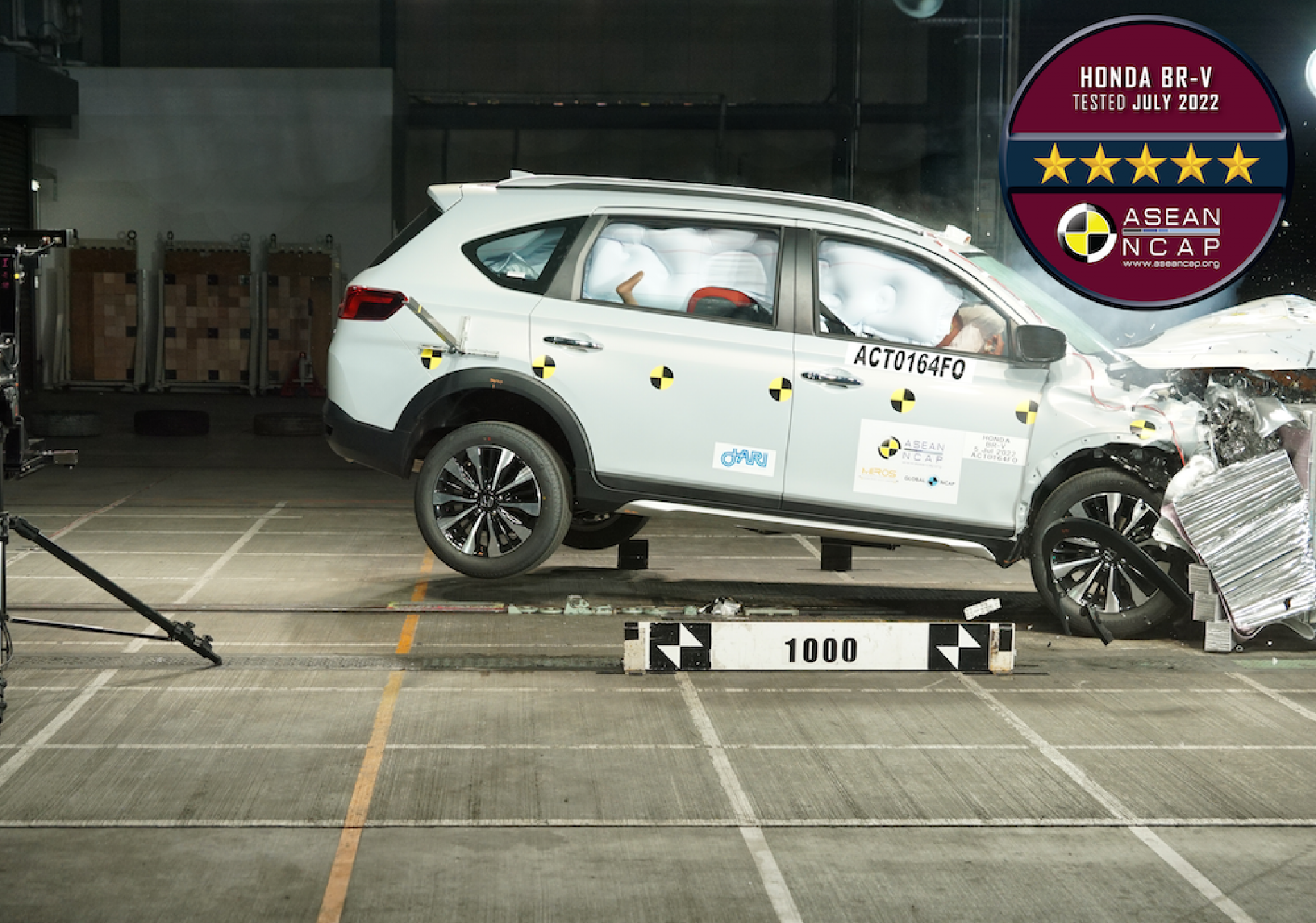 Honda HR-V dan BR-V Raih Rating Tingkat Keselamatan Tertinggi dari ASEAN NCAP