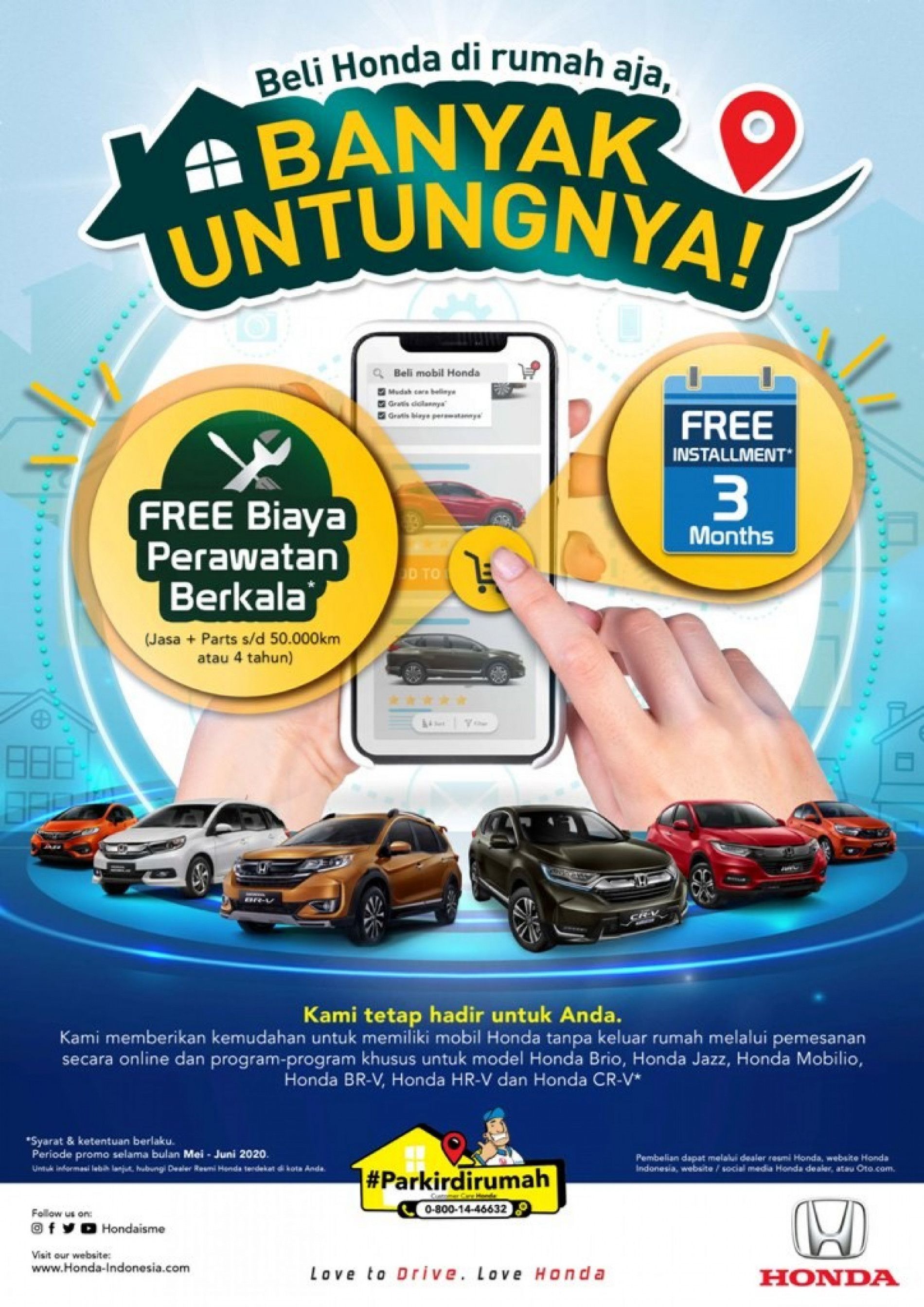 Pembelian Mobil Secara Online Meningkat, Honda Gandeng Situs E-Commerce dan Tawarkan Program Penjualan Menarik
