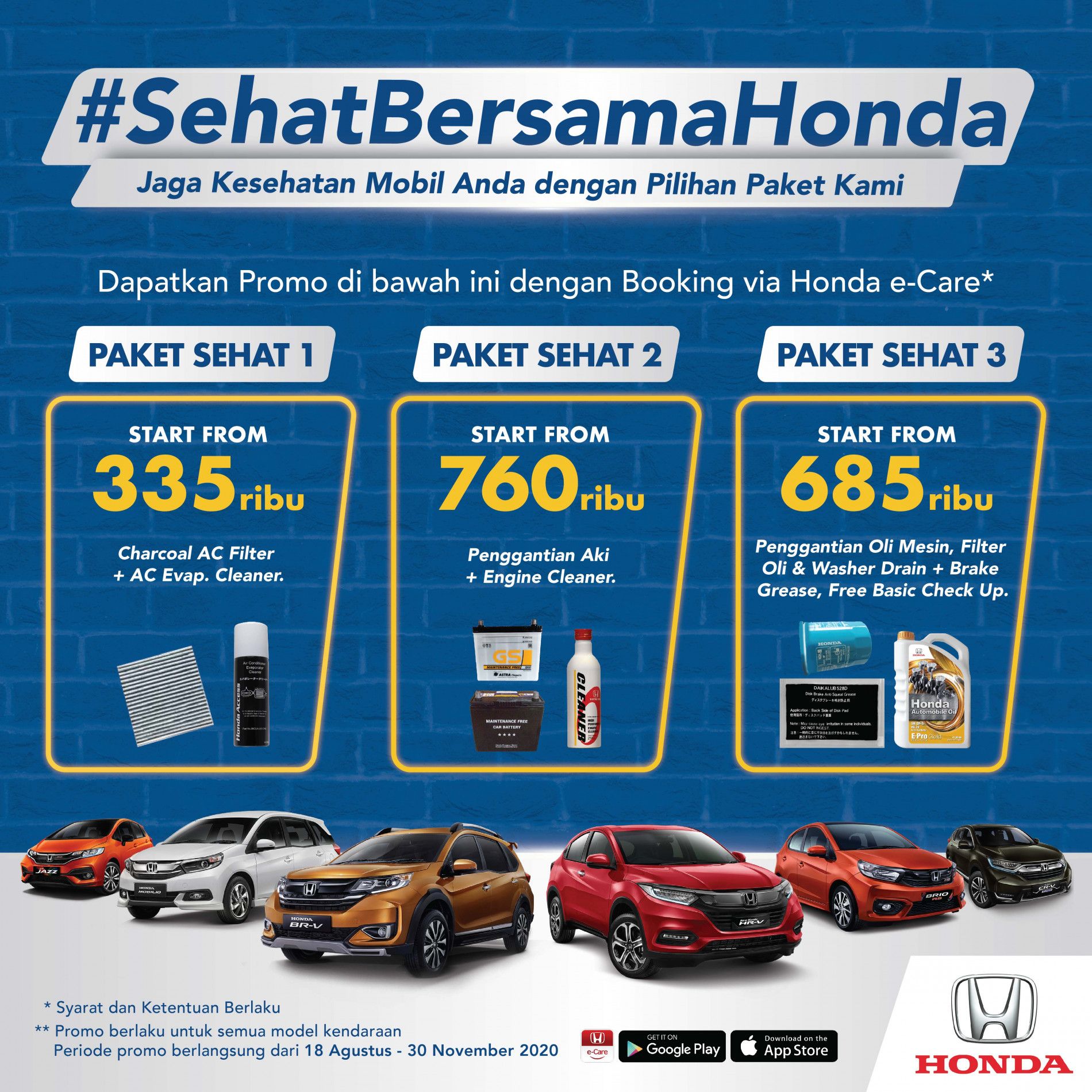 Didukung Program Penjualan dan Pembiayaan, Penjualan Honda Kembali Meningkat di Bulan Agustus